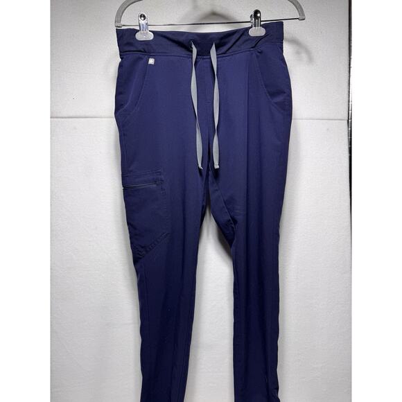 F1GS Zamora Jogger Womens Small Blue Scrub Pants Technical Collection Workwear - Picture 1 of 6
